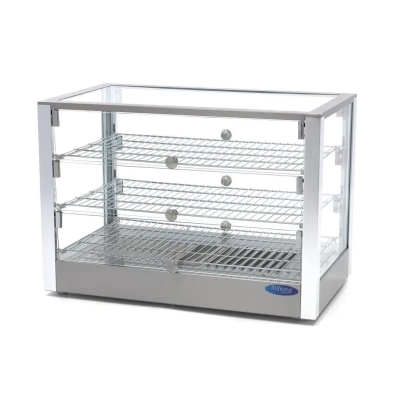 Vitrine Chauffante – 3 Niveaux – 70 cm – 115L